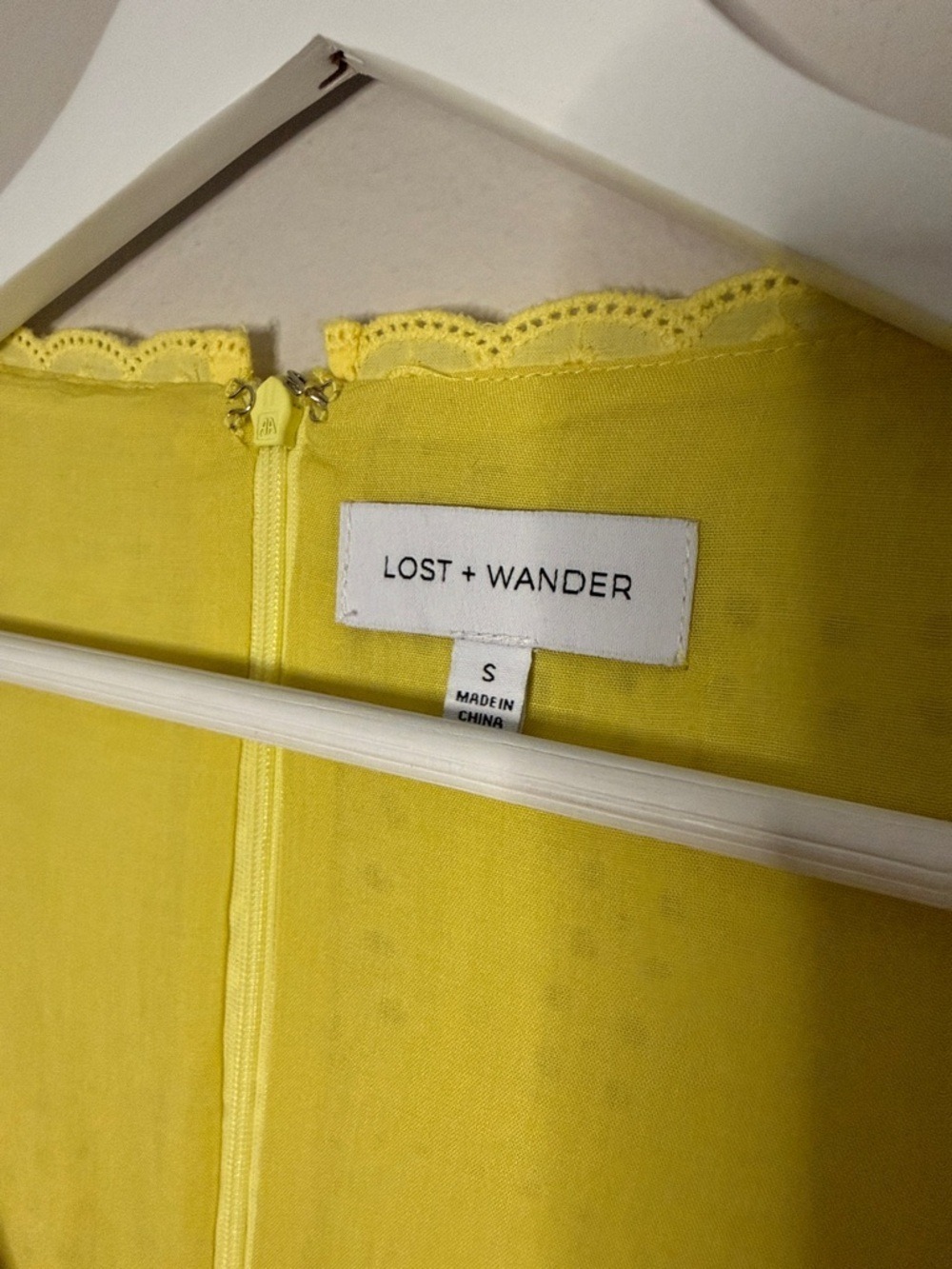 Lost + Wander Lemon Drop Midi Dress [LA0444] - Picture 8 of 11